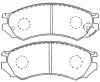 FP0507 FIT Комплект тормозных колодок, дисковый тормоз