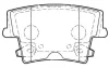 FP1057 FIT Комплект тормозных колодок, дисковый тормоз