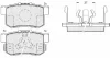 FP1086 FIT Комплект тормозных колодок, дисковый тормоз
