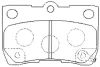 FP1113 FIT Комплект тормозных колодок, дисковый тормоз