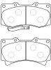FP1119 FIT Комплект тормозных колодок, дисковый тормоз
