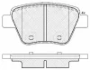 FP1456 FIT Комплект тормозных колодок, дисковый тормоз