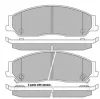 FP1726 FIT Комплект тормозных колодок, дисковый тормоз