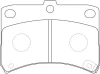 FP6170 FIT Комплект тормозных колодок, дисковый тормоз