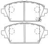 FP8182 FIT Комплект тормозных колодок, дисковый тормоз