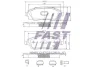Превью - FT29525 FAST Комплект тормозных колодок, дисковый тормоз (фото 2)