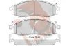 RB1703 R BRAKE Комплект тормозных колодок, дисковый тормоз