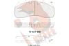 RB1831 R BRAKE Комплект тормозных колодок, дисковый тормоз