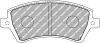 FCP1573H FERODO Комплект тормозных колодок, дисковый тормоз