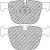 FCP1672H FERODO Комплект тормозных колодок, дисковый тормоз