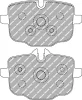 FCP4381H FERODO Комплект тормозных колодок, дисковый тормоз