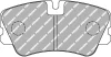 FCP546H FERODO Комплект тормозных колодок, дисковый тормоз