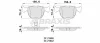 AA0110 BRAXIS Комплект тормозных колодок, дисковый тормоз
