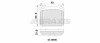 AA0403 BRAXIS Комплект тормозных колодок, дисковый тормоз