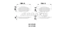 AB0116 BRAXIS Комплект тормозных колодок, дисковый тормоз