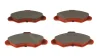Превью - 223 688 Hart Комплект тормозных колодок, дисковый тормоз (фото 2)