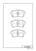 D11251M MK KASHIYAMA Комплект тормозных колодок, дисковый тормоз