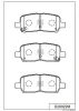 D20022M MK KASHIYAMA Комплект тормозных колодок, дисковый тормоз