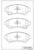 D20120MH MK KASHIYAMA Комплект тормозных колодок, дисковый тормоз