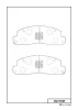 D2115M MK KASHIYAMA Комплект тормозных колодок, дисковый тормоз