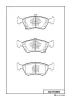 D2170MH MK KASHIYAMA Комплект тормозных колодок, дисковый тормоз