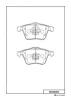 D3153H MK KASHIYAMA Комплект тормозных колодок, дисковый тормоз