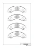 D4060M MK KASHIYAMA Комплект тормозных колодок, дисковый тормоз