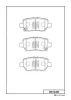D5144M MK KASHIYAMA Комплект тормозных колодок, дисковый тормоз