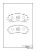 D6118 MK KASHIYAMA Комплект тормозных колодок, дисковый тормоз