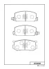 D7005M MK KASHIYAMA Комплект тормозных колодок, дисковый тормоз