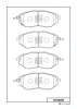 D7060M MK KASHIYAMA Комплект тормозных колодок, дисковый тормоз