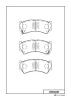 D9032M MK KASHIYAMA Комплект тормозных колодок, дисковый тормоз