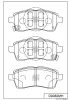 D9082MH MK KASHIYAMA Комплект тормозных колодок, дисковый тормоз