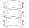 SN280E ADVICS Комплект тормозных колодок, дисковый тормоз