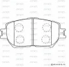 SN687 ADVICS Комплект тормозных колодок, дисковый тормоз