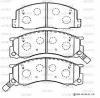 SN833P ADVICS Комплект тормозных колодок, дисковый тормоз