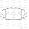 SN939 ADVICS Комплект тормозных колодок, дисковый тормоз
