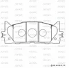 SN947 ADVICS Комплект тормозных колодок, дисковый тормоз