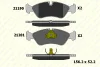 21190 175 05 KALE Комплект тормозных колодок, дисковый тормоз