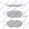 SP1220 HIQ Комплект тормозных колодок, дисковый тормоз