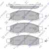 SP1455 HIQ Комплект тормозных колодок, дисковый тормоз