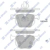 SP2165 HIQ Комплект тормозных колодок, дисковый тормоз