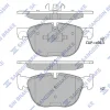 SP2172 HIQ Комплект тормозных колодок, дисковый тормоз