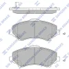 SP2185 HIQ Комплект тормозных колодок, дисковый тормоз