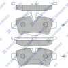 SP2246 HIQ Комплект тормозных колодок, дисковый тормоз