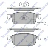 SP4124 HIQ Комплект тормозных колодок, дисковый тормоз