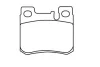 140201 WXQP Комплект тормозных колодок, дисковый тормоз