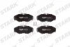 SKBP-0010110 Stark Комплект тормозных колодок, дисковый тормоз