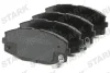 Превью - SKBP-0011467 Stark Комплект тормозных колодок, дисковый тормоз (фото 3)
