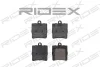402B0032 RIDEX Комплект тормозных колодок, дисковый тормоз